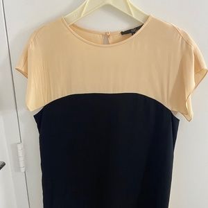 Tibi silk shift dress